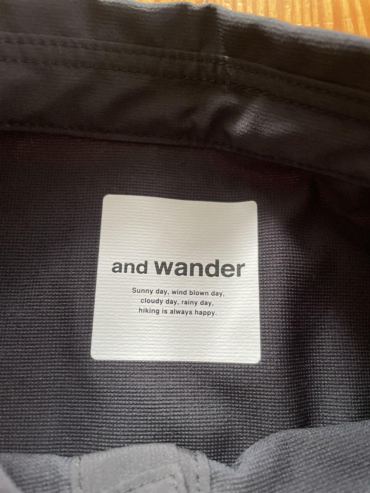 And Wander And Wander Ultralight Button Down Shirt Black Size US XL / EU 56 / 4 - 5 Thumbnail