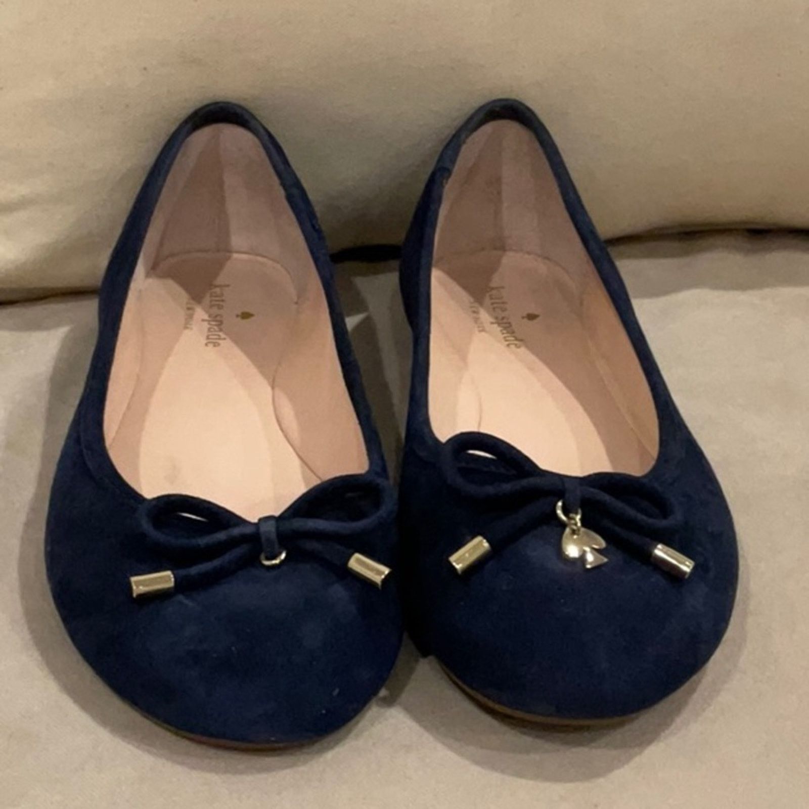 Kate Spade Kate Spade Benice Women's Navy Ballet Flats Size US 9 / IT 39 - 2 Thumbnail