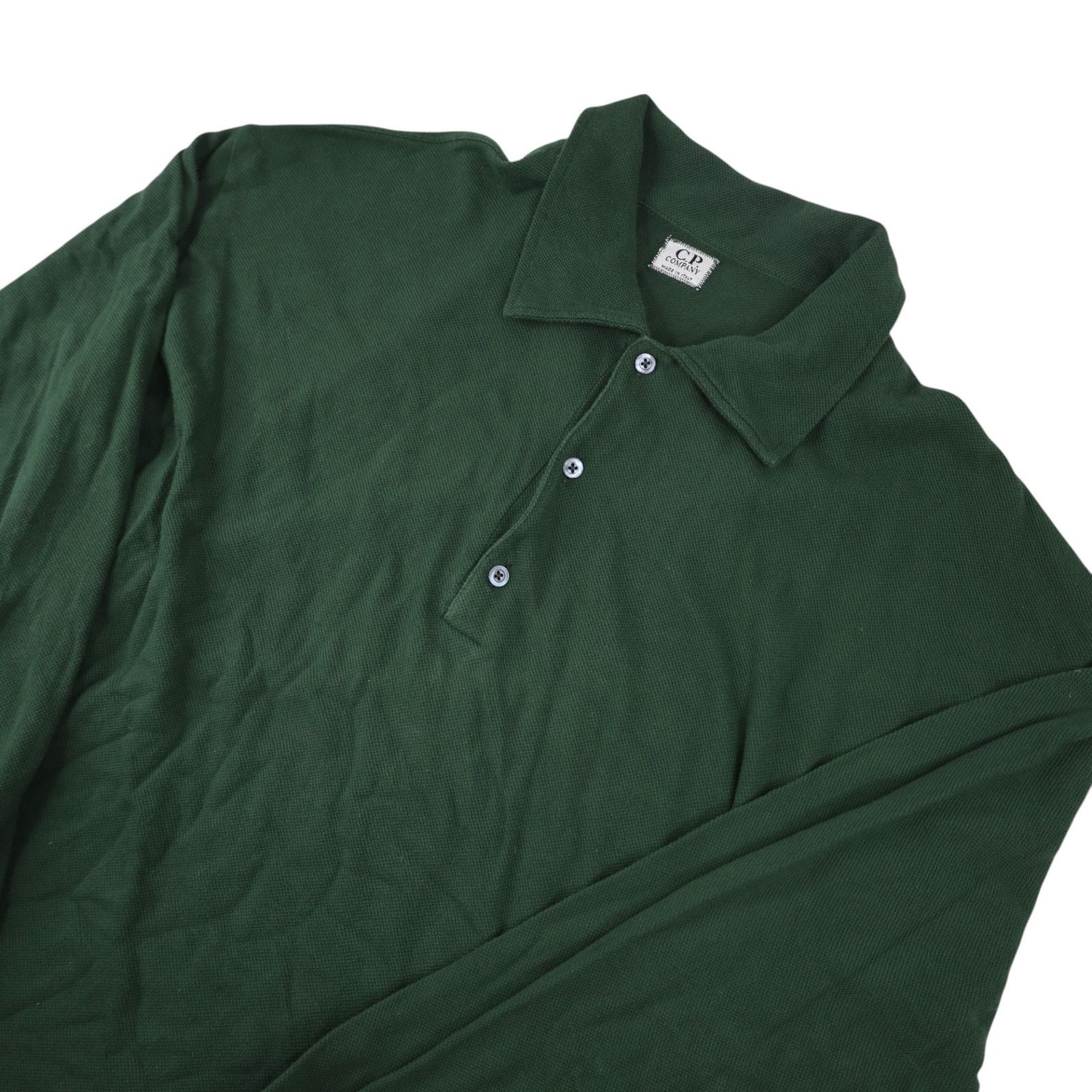 C.P. Company × Vintage Vintage C.P. Company Long Sleeve Polo Shirt Size US XL / EU 56 / 4 - 2 Thumbnail