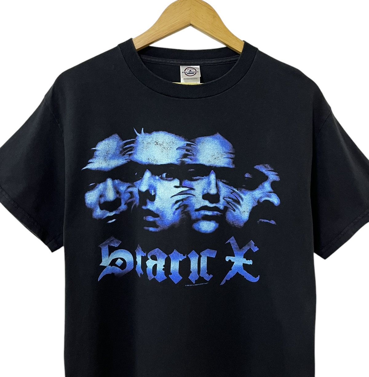 Band Tees VINTAGE 00s STATIC X START A WAR METAL BAND TSHIRT Size US M / EU 48-50 / 2 - 3 Thumbnail