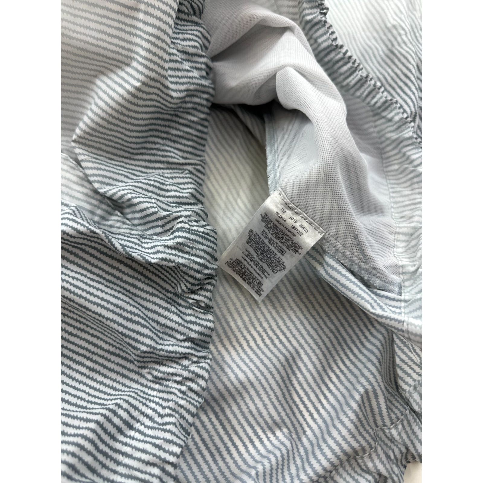 Vintage Columbia Jacket Womens Large White Black Ombre Striped Gable Island Snap Front Windbreaker Casual Fall Winter Pockets Regular Size L Size L / US 10 / IT 46 - 6 Thumbnail