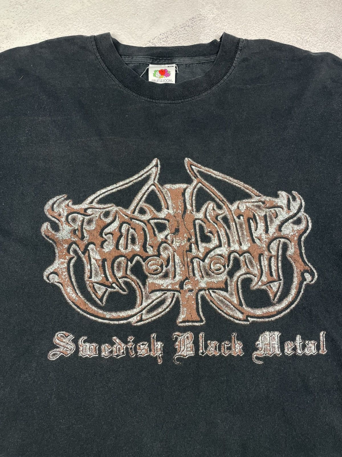 Band Tees × Vintage Vintage Marduk Swedish Black Metal T-Shirt 2000s Rare Size US XL / EU 56 / 4 - 6 Thumbnail