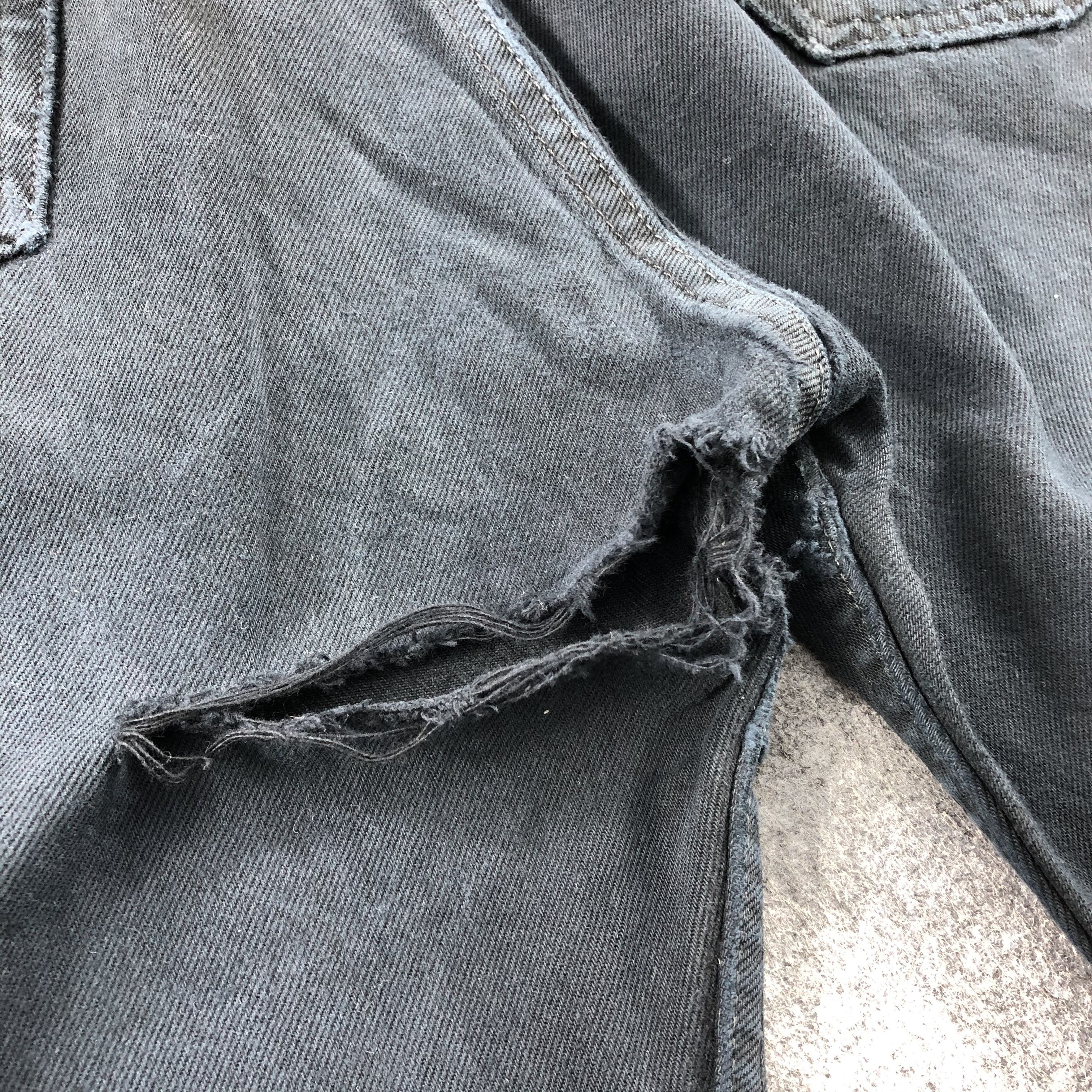 Levi's Vintage Ripped 90s Levis 501 Jeans-JM1600 Size US 34 / EU 50 - 6 Thumbnail
