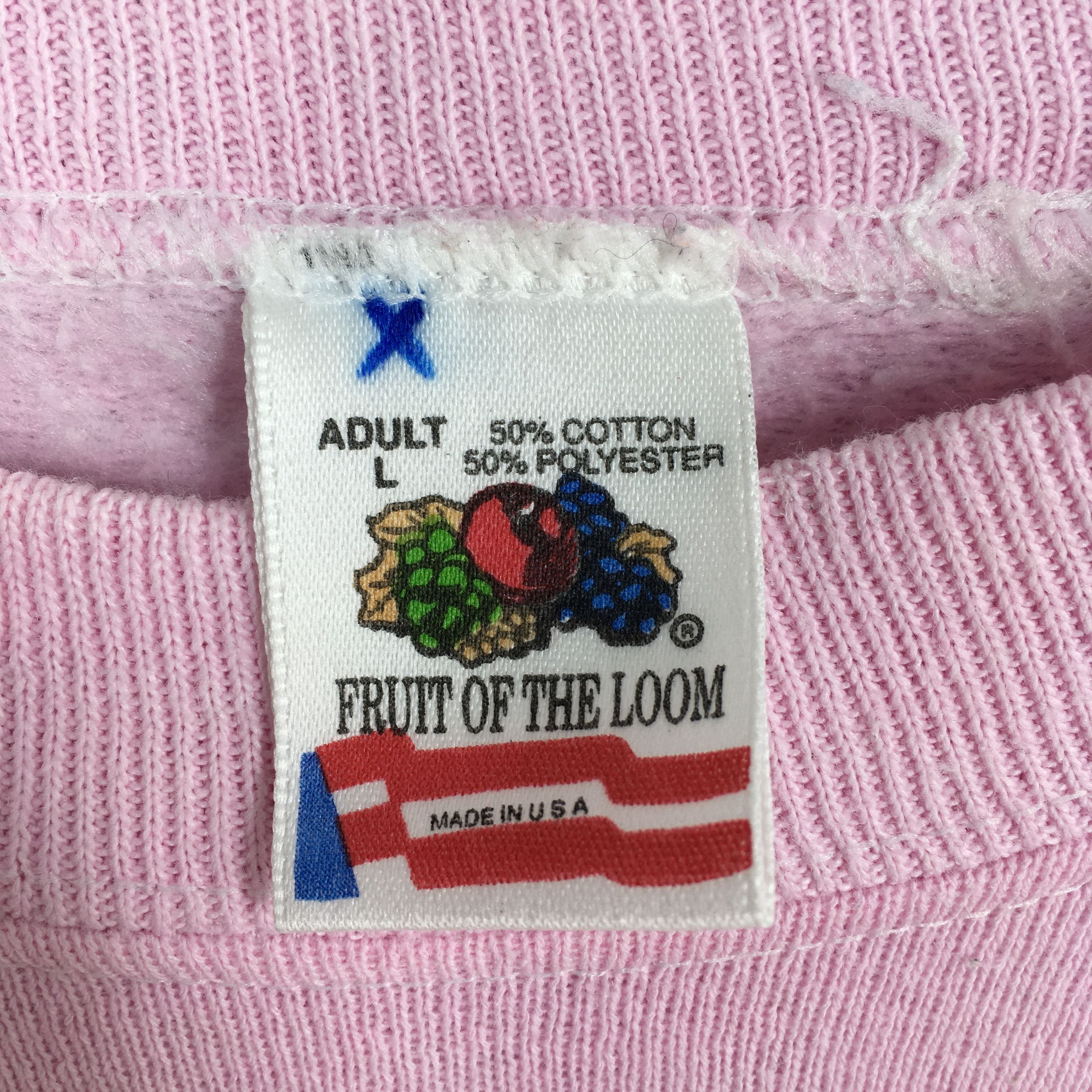 Fruit Of The Loom Vintage 90s Love Friends Forever Sweatshirt Large Size US L / EU 52-54 / 3 - 4 Thumbnail