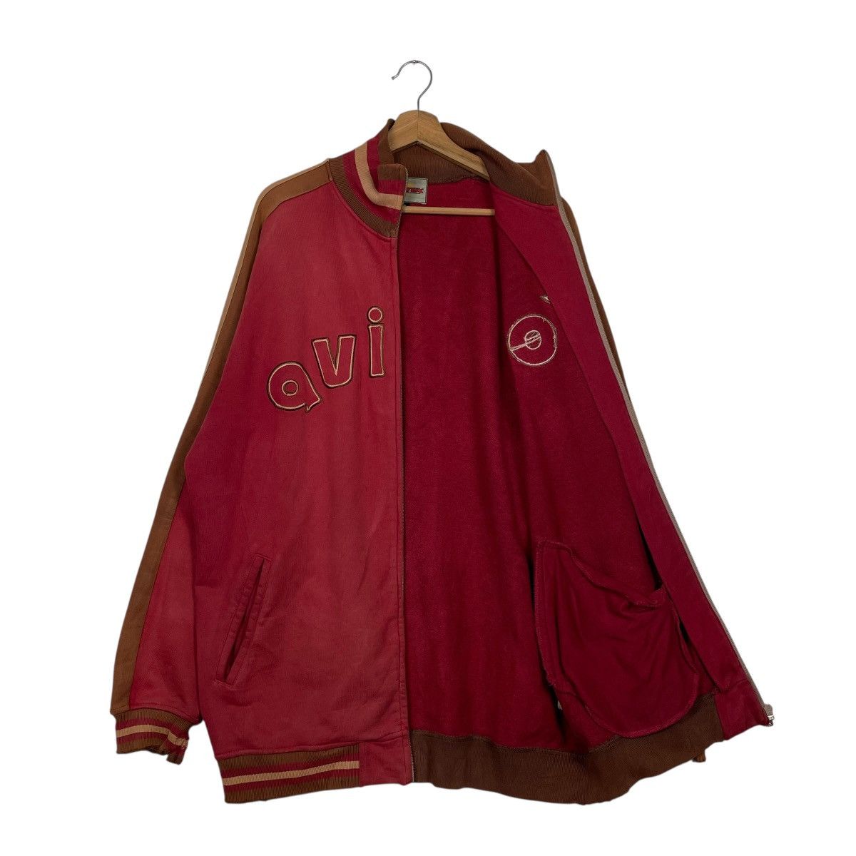 Avirex Vintage Avirex Big Logo Sweater Jacket Size US XL / EU 56 / 4 - 9 Thumbnail