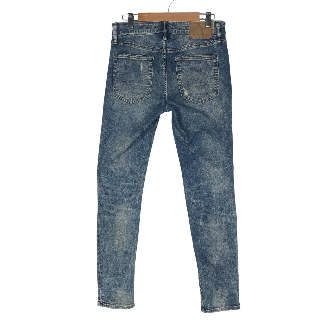 American Eagle Outfitters Vintage American Eagle super skinny Distressed Jean pant Size US 30 / EU 46 - 4 Thumbnail