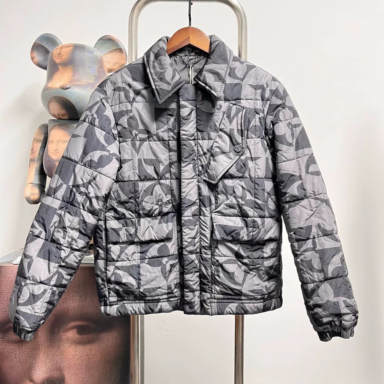 Louis Vuitton Louis Vuitton Camo Puffer Jacket I1208 Size US S / EU 44-46 / 1 - 1 Thumbnail