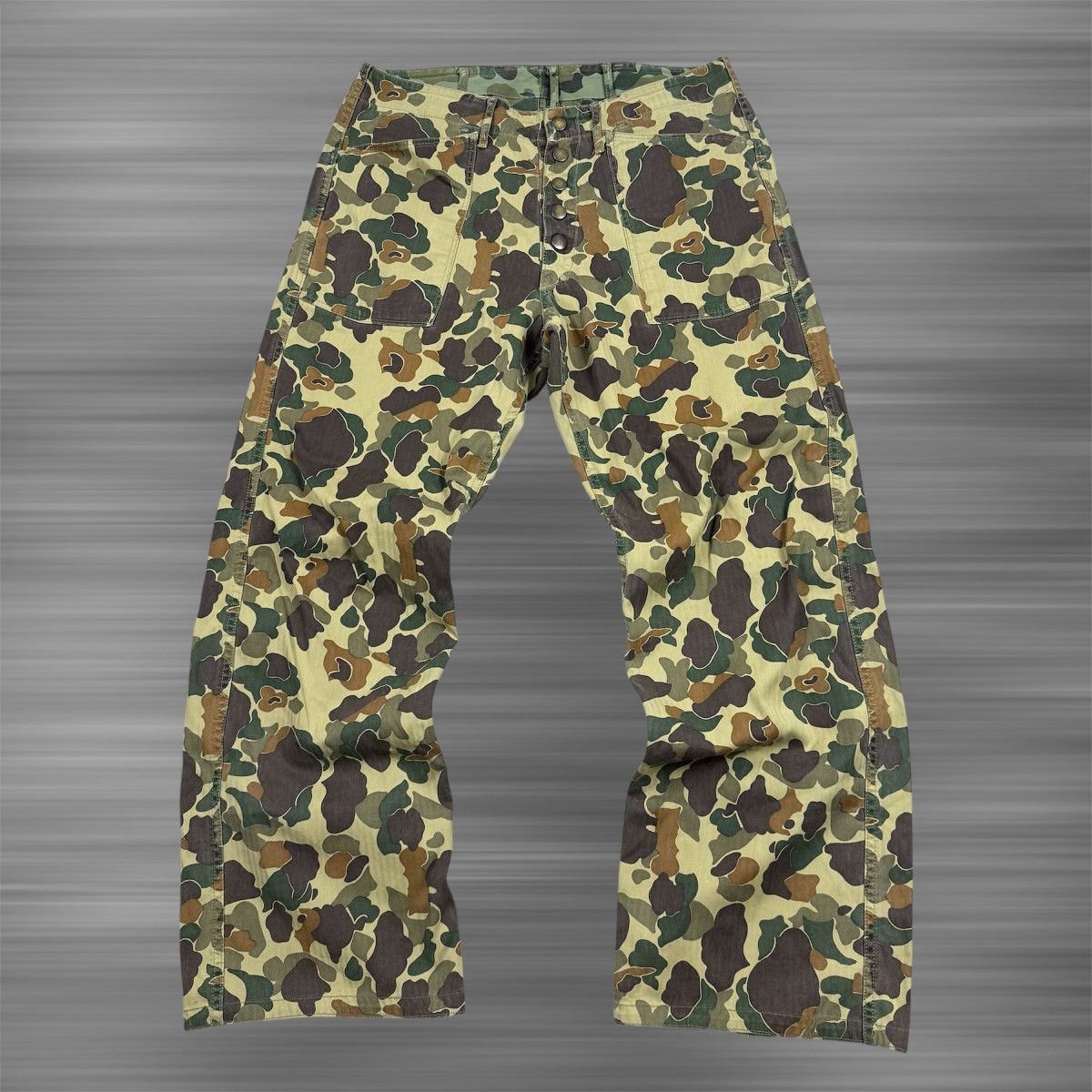 Kapital Kapital Reversible 6 Pockets Camouflage Pants Size US 32 / EU 48 - 1 Thumbnail