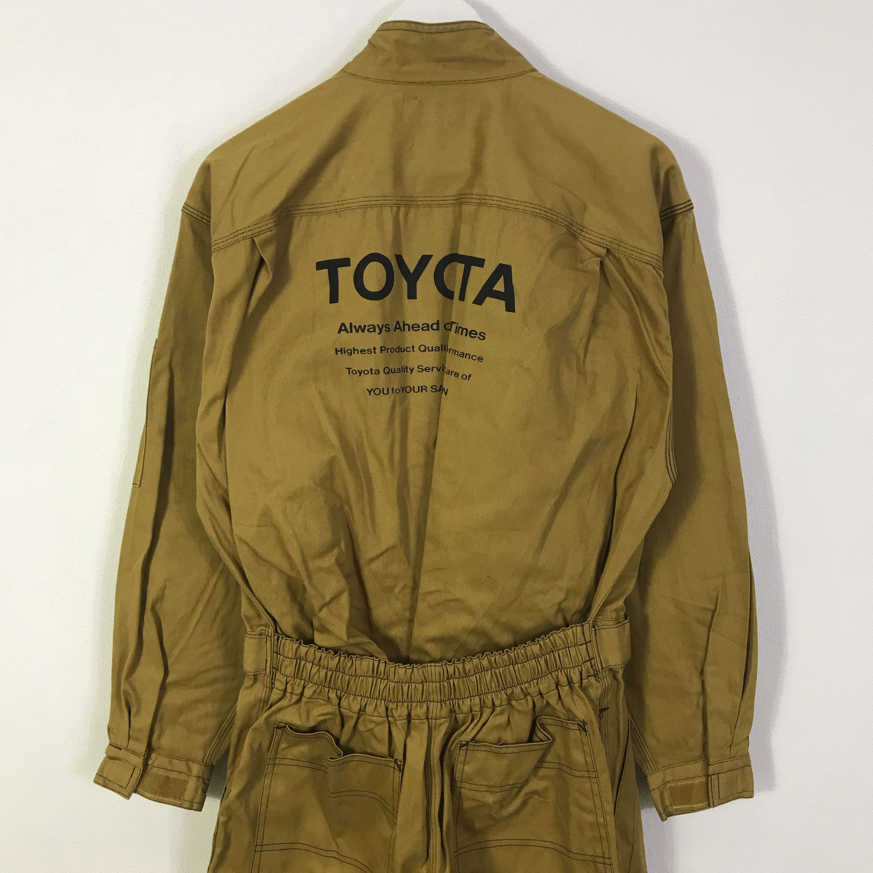 Japanese Brand Toyota motorsport Racing coverall Jacket K99B1 Size US L / EU 52-54 / 3 - 2 Thumbnail