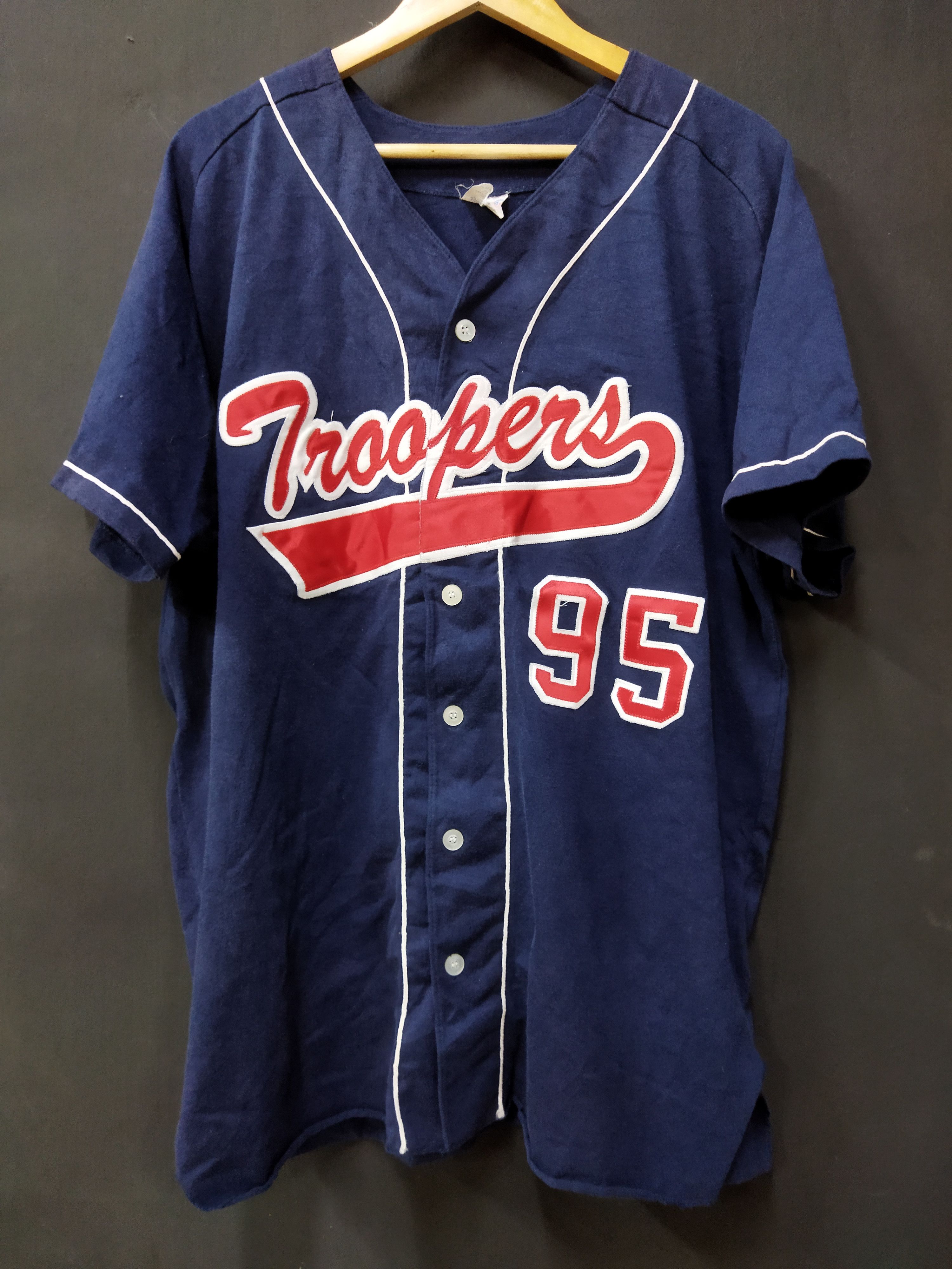 image of Sportswear Vintage Troopers Jersey in Blue/Navy, Men's (Size XL)