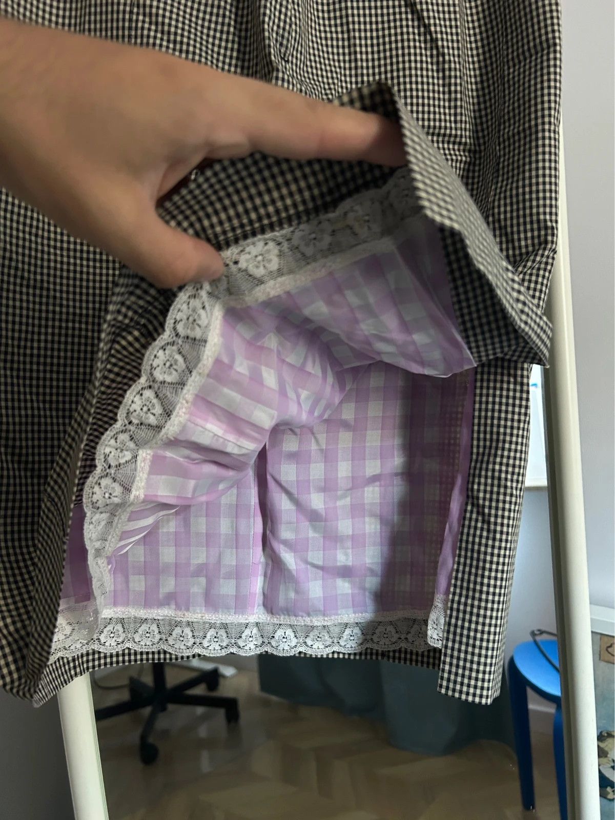 Paul Smith Paul Smith Blue plaid pencil skirt Size 27" / US 4 / IT 40 - 2 Thumbnail