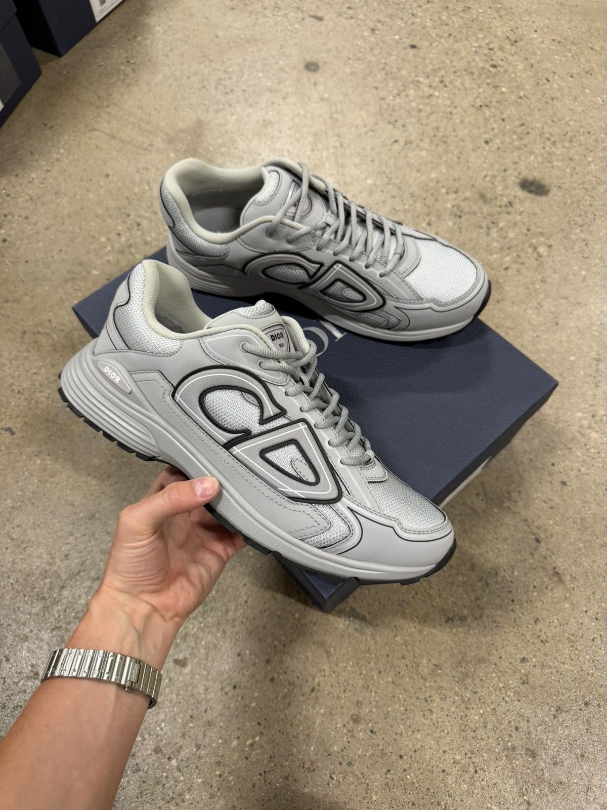 Dior Dior B30 Low Top Sneaker NEW 1300$ Size US 12 / EU 45 - 1 Thumbnail