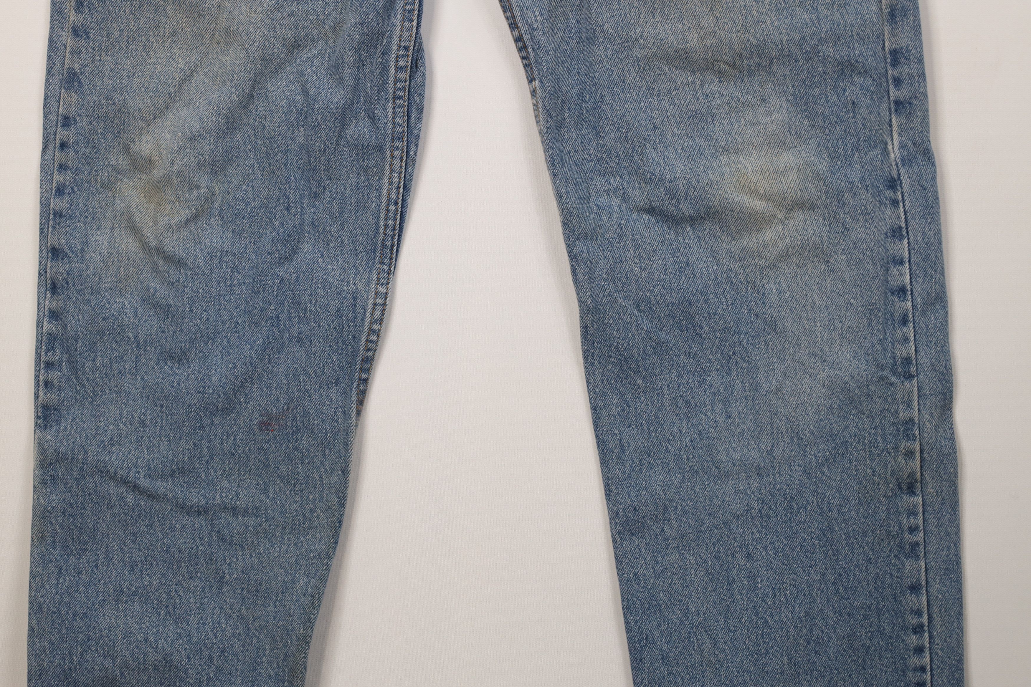 Levi's Vintage 90s Levis 550 Relaxed Fit Denim Jeans Blue USA Size US 34 / EU 50 - 4 Thumbnail