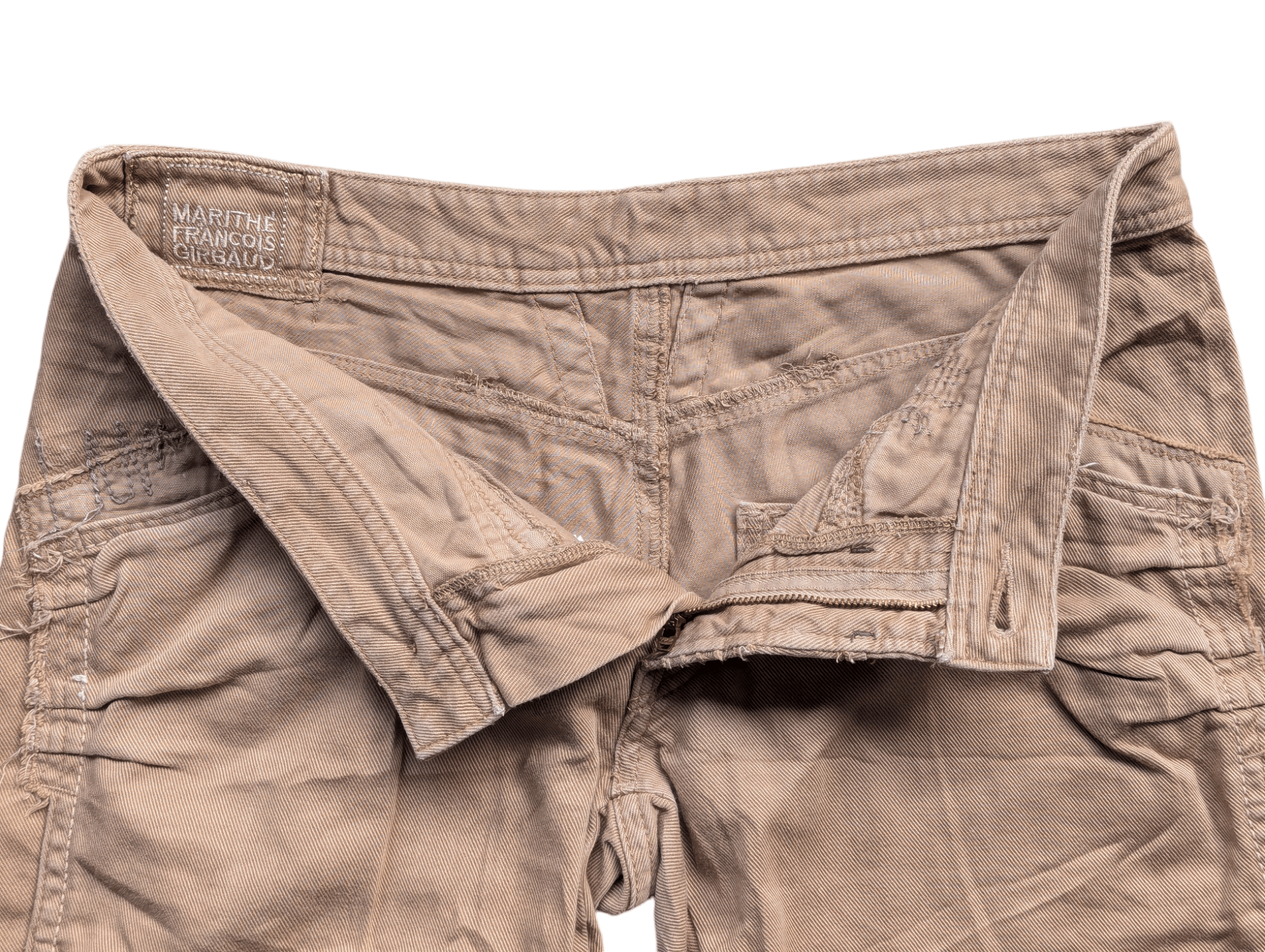 Marithe + Francois Girbaud 🔥FREE SHIPPING🔥 RARE MARITHE FRANCOIS GIRBAUD FLARE PANTS Size 32" / US 10 / IT 46 - 4 Thumbnail