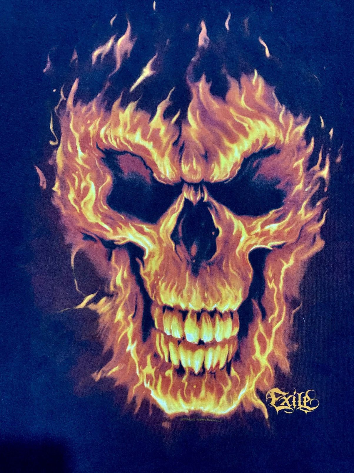 ODM Vintage Custom ODM tee SKULL 3D Exiles Size US XXL / EU 58 / 5 - 2 Thumbnail