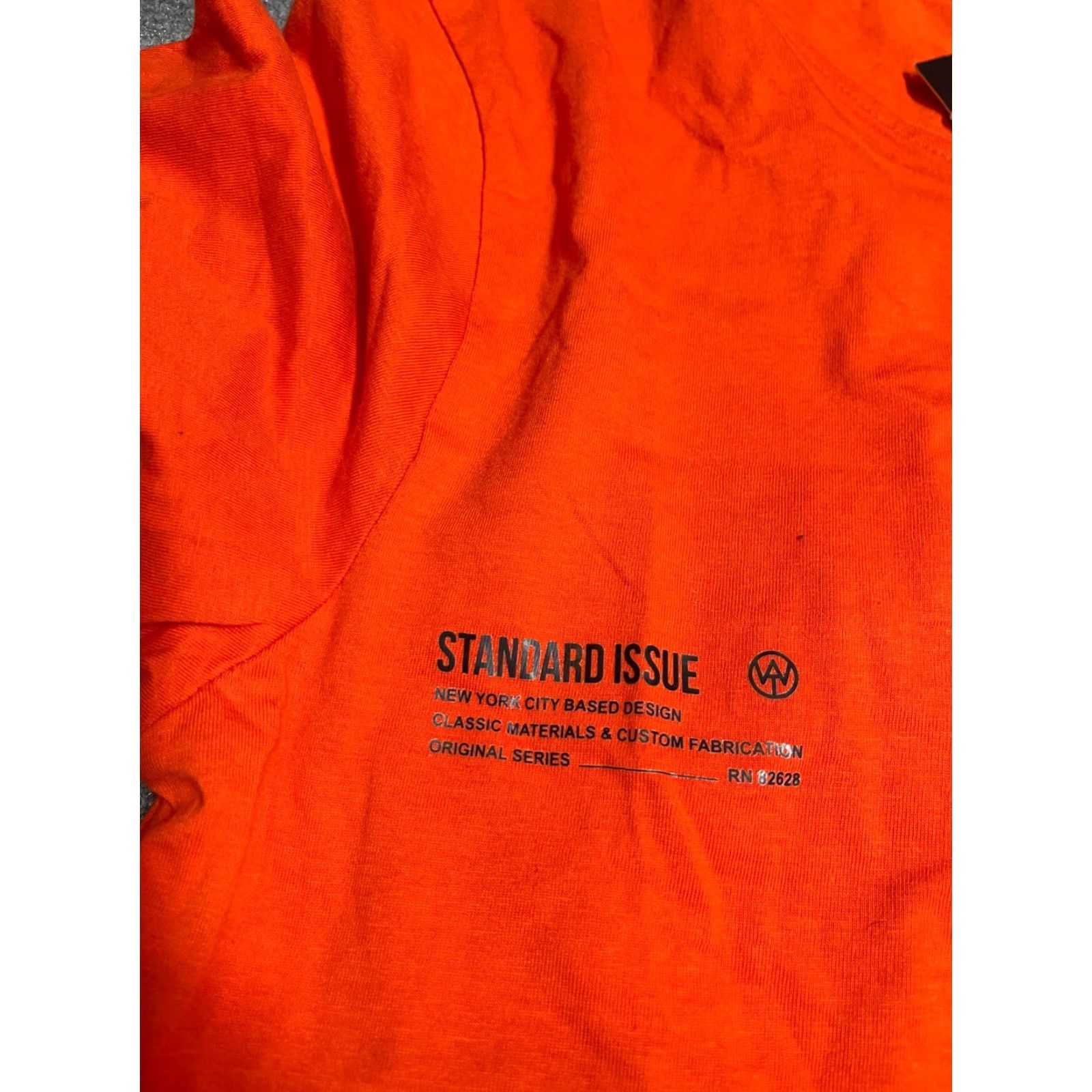 Vintage WT 02 Standard Issue Tee Shirt Mens Small S Short Sleeve New with Tag Shirt Soldiers Military Orange Crew Neck Short Sleeve Shirt Men Mens Size US S / EU 44-46 / 1 - 3 Thumbnail