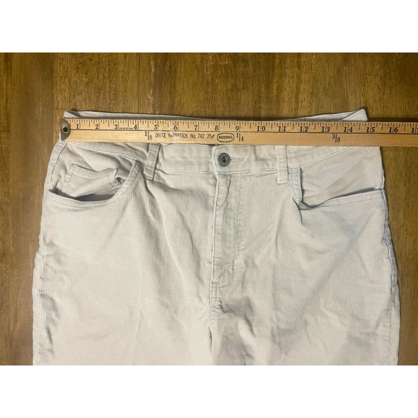 Vintage Sonoma Pants Women's Size 10 White Stretch Straight Leg Ankle Casual Regu lar Size 32" / US 10 / IT 46 - 5 Thumbnail