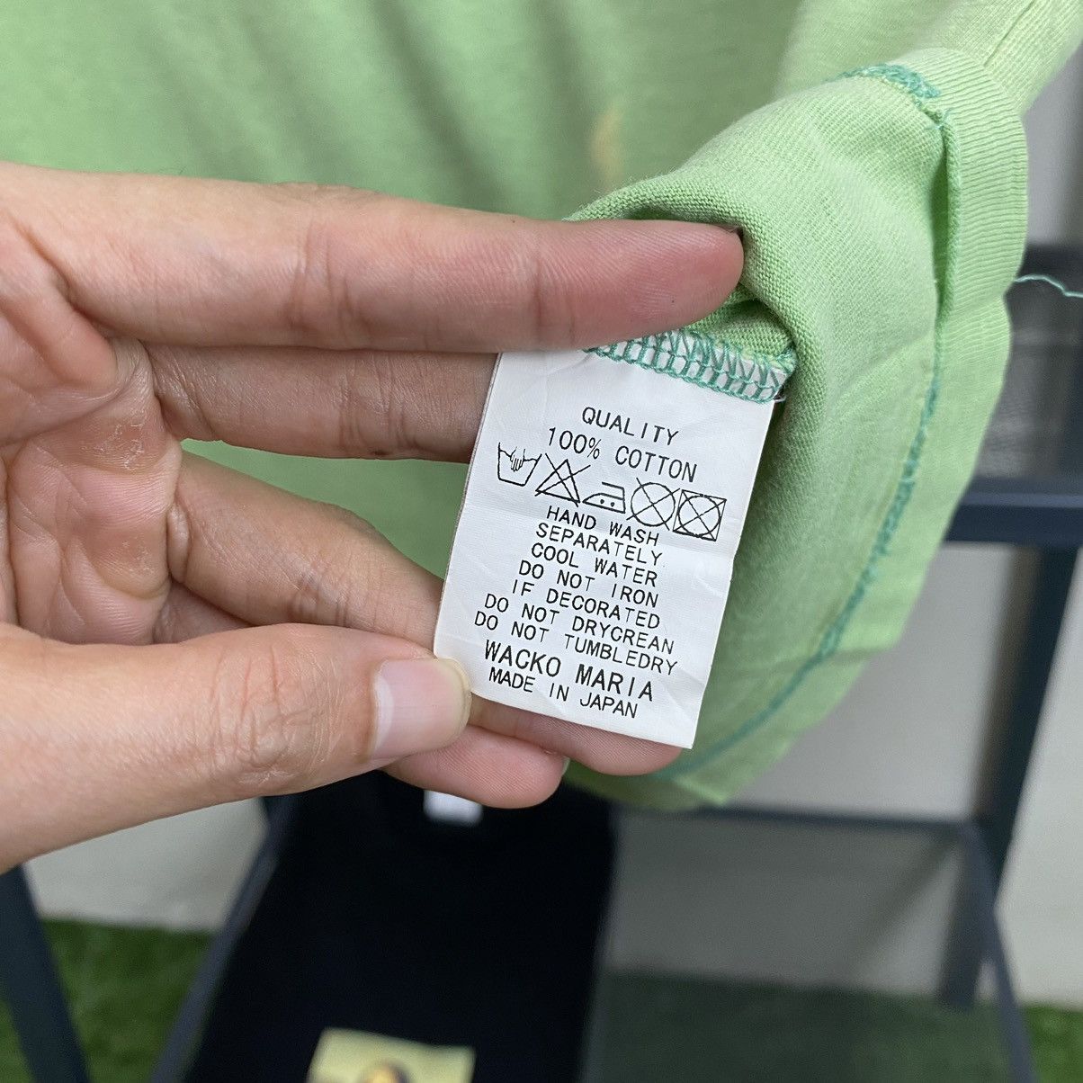 Wacko Maria iron on BRASIL tee Size US M / EU 48-50 / 2 - 12 Thumbnail