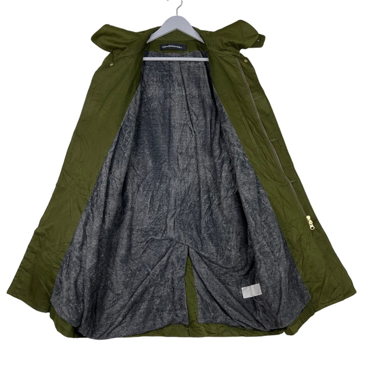 Issey Miyake 🔥 MERCIBEAUCOUP FAUX FUR LINING PARKAS Size US M / EU 48-50 / 2 - 12 Thumbnail