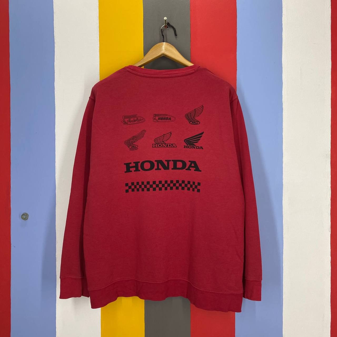 GU HONDA by GU Crew Neck Sweatshirt #2199/21 Size US L / EU 52-54 / 3 - 1 Thumbnail