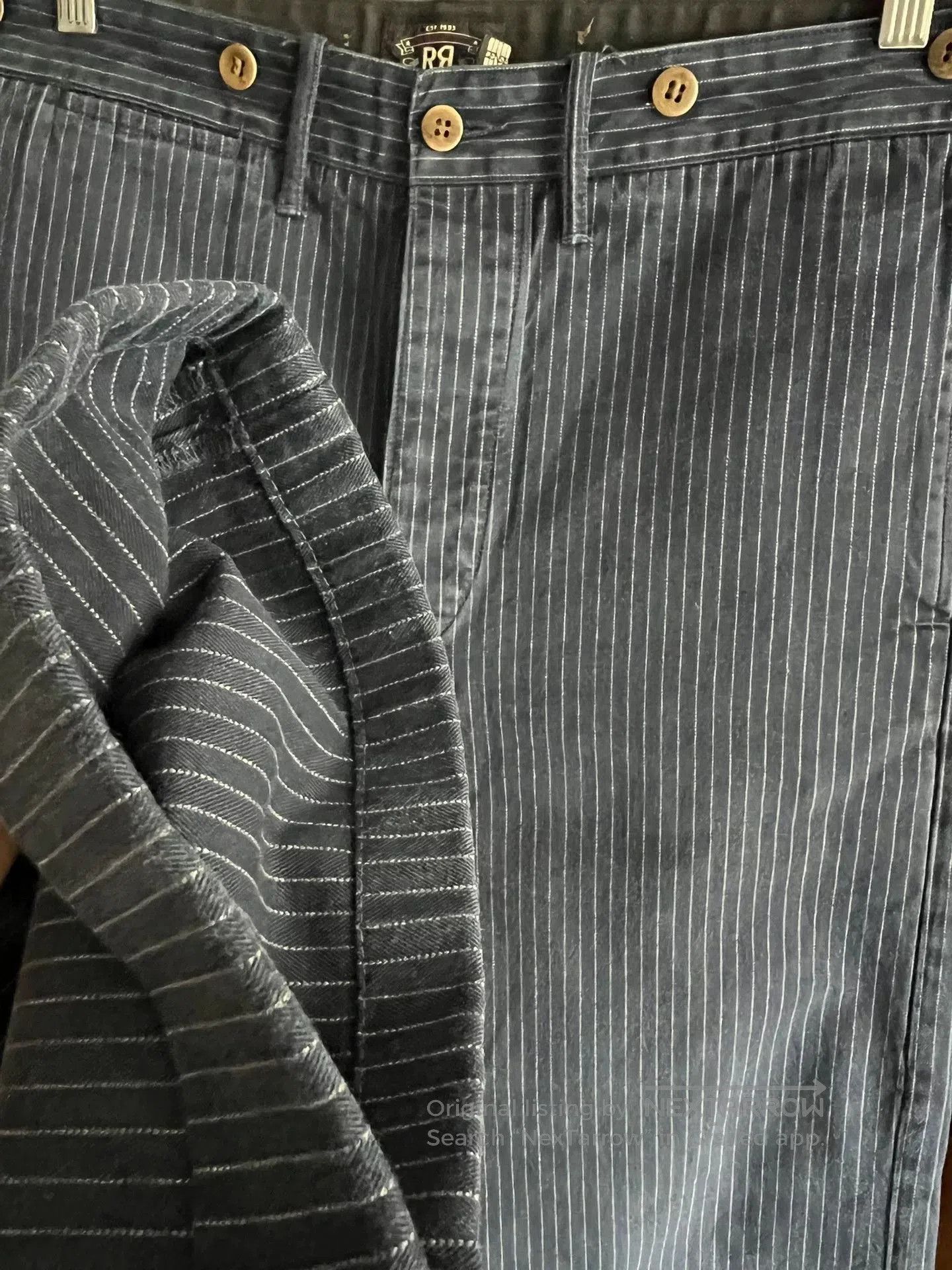 RRL Ralph Lauren RRL Double RL Striped Casual Pants. Size US 32 / EU 48 - 4 Thumbnail