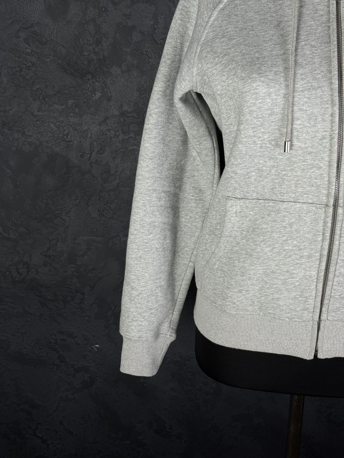 Burberry Burberry Women's Grey Zip Up Hoodie Sweatshirt Size M / US 6-8 / IT 42-44 - 4 Thumbnail