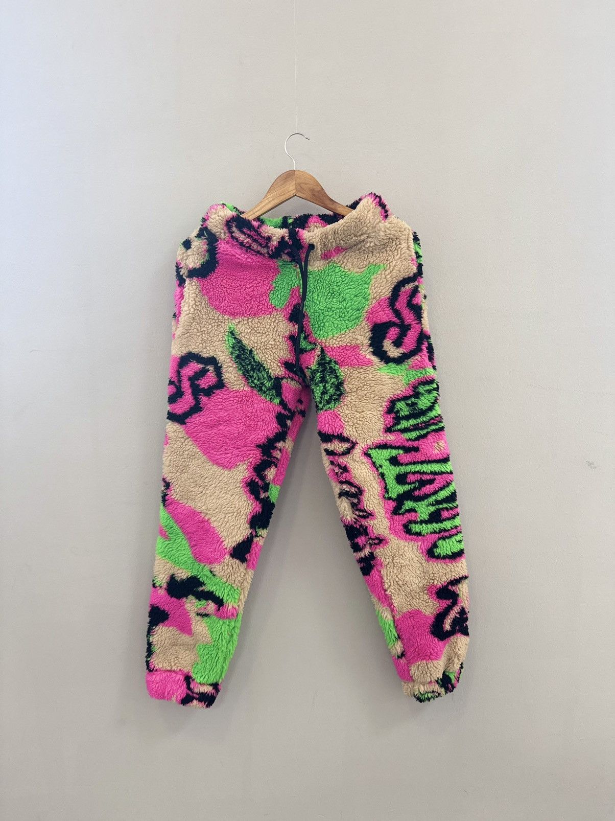 Jaded London Jaded London Multicoloured Fleece Pants Japanese Style Y2K Size US 30 / EU 46 - 1 Thumbnail