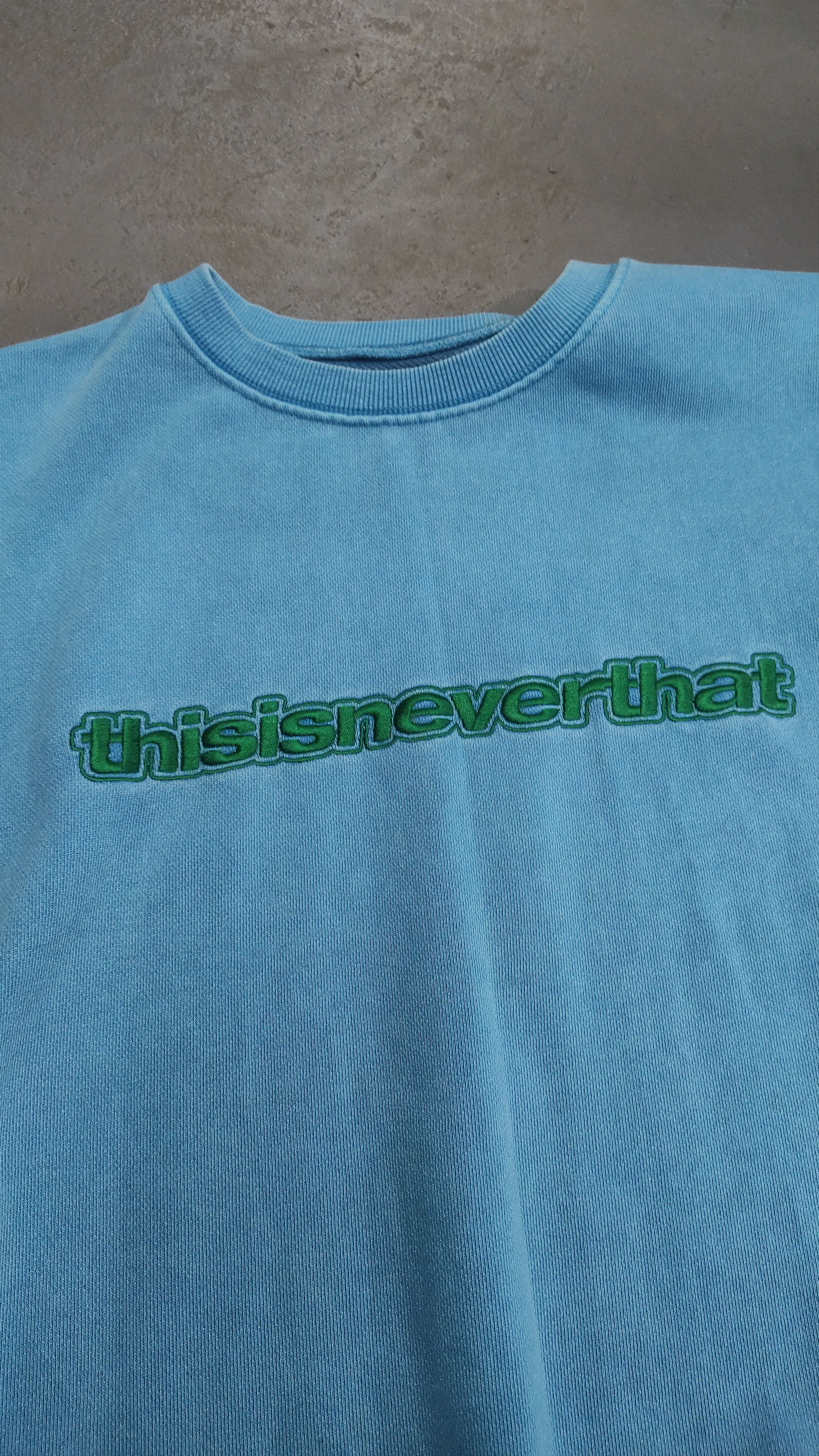 thisisneverthat Thisisneverthat Sweatshirt Garment Dyed Size US L / EU 52-54 / 3 - 8 Thumbnail