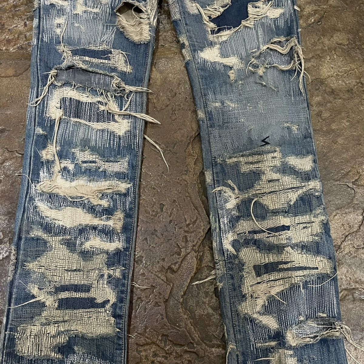 Undercover Undercover AW05 “Arts & Crafts” 85 Denim Size US 32 / EU 48 - 3 Thumbnail