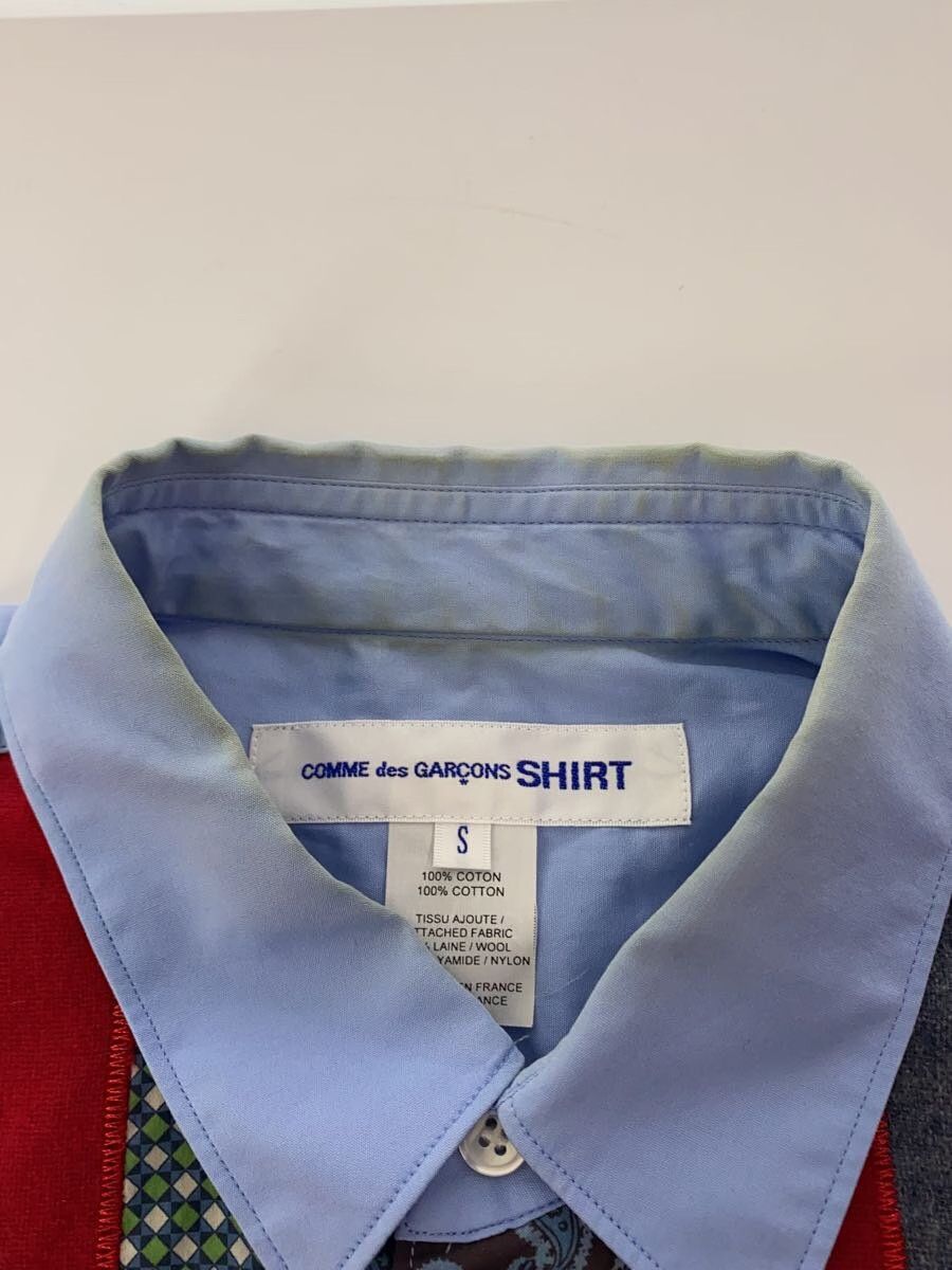Comme des Garcons × Comme des Garcons SHIRT Reconstructed Striped Button Shirt Size US S / EU 44-46 / 1 - 3 Thumbnail