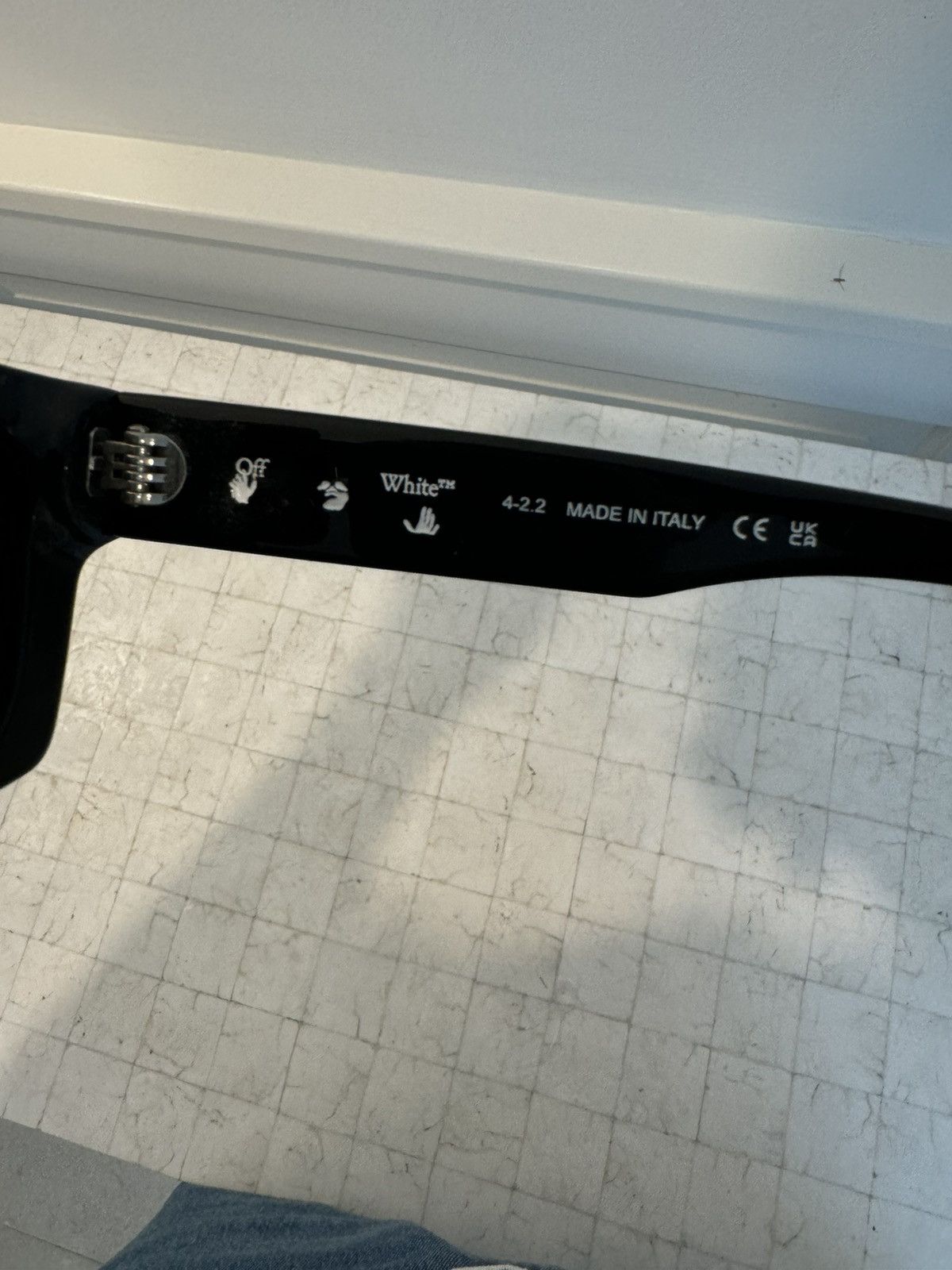Off-White Off-White Virgil square sunglasses Size ONE SIZE - 4 Thumbnail