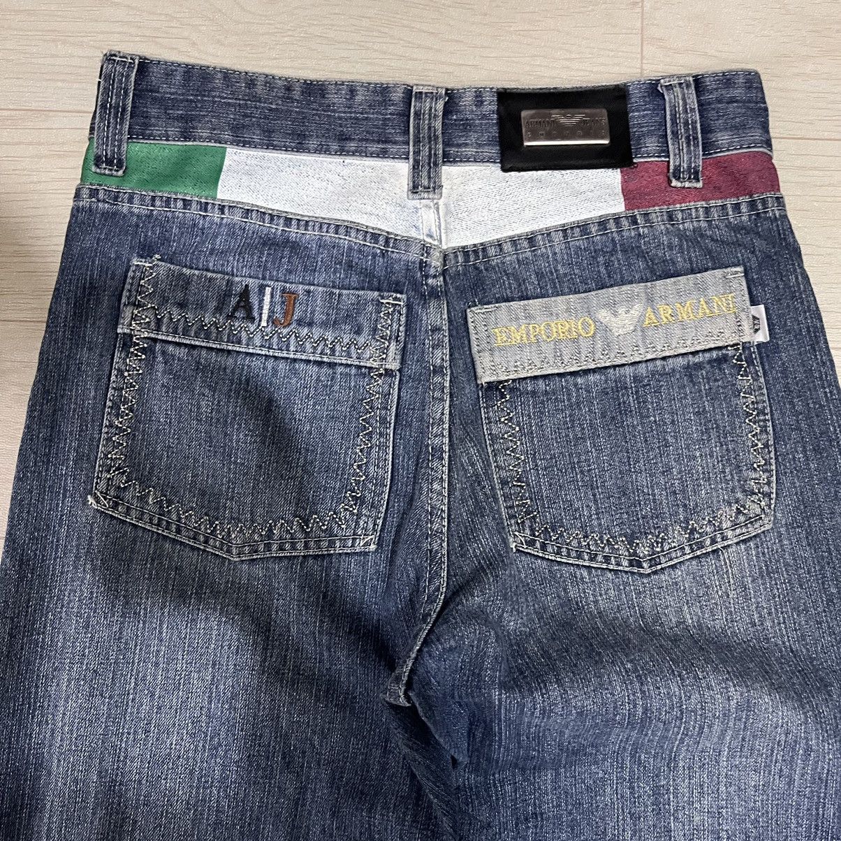 Giorgio Armani 💥RARE💥 Vintage Giorgio Armani jeans embroidered logo Size US 32 / EU 48 - 4 Thumbnail