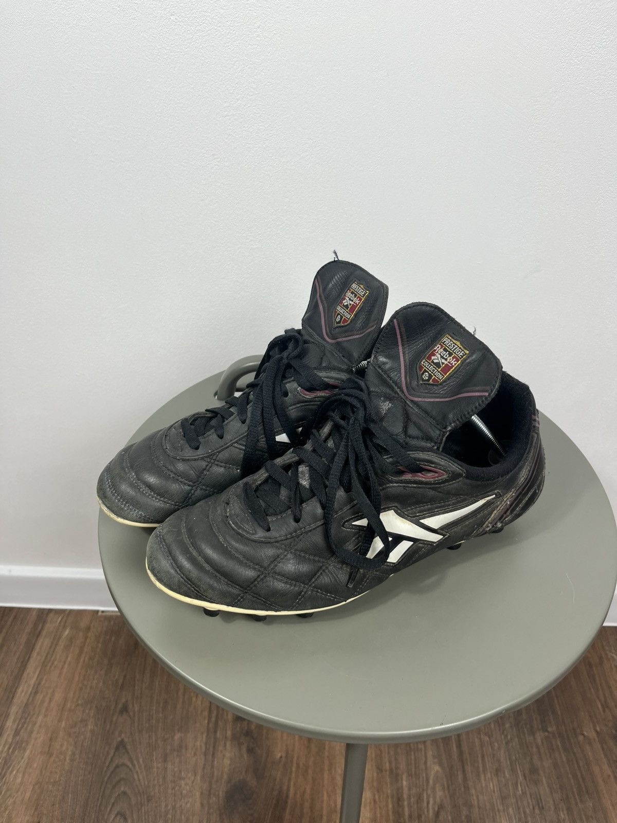 Reebok Vintage Reebok Prestige Football Boots US 10 EU 43 Black Size US 10 / EU 43 - 1 Thumbnail
