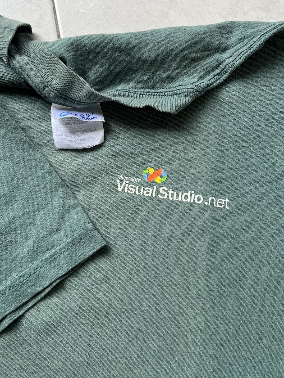 Microsoft Faded Vintage Microsoft Visual Studio .net Tees Size US L / EU 52-54 / 3 - 1 Thumbnail