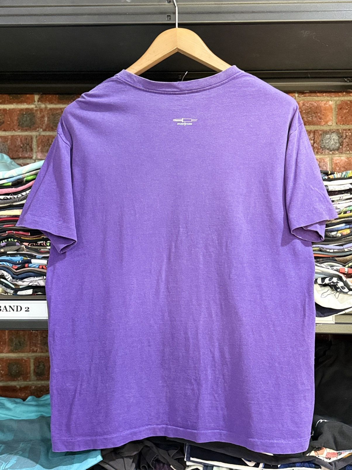 Stussy Vintage 90s Stussy Studio Faded Tee Size US L / EU 52-54 / 3 - 7 Thumbnail