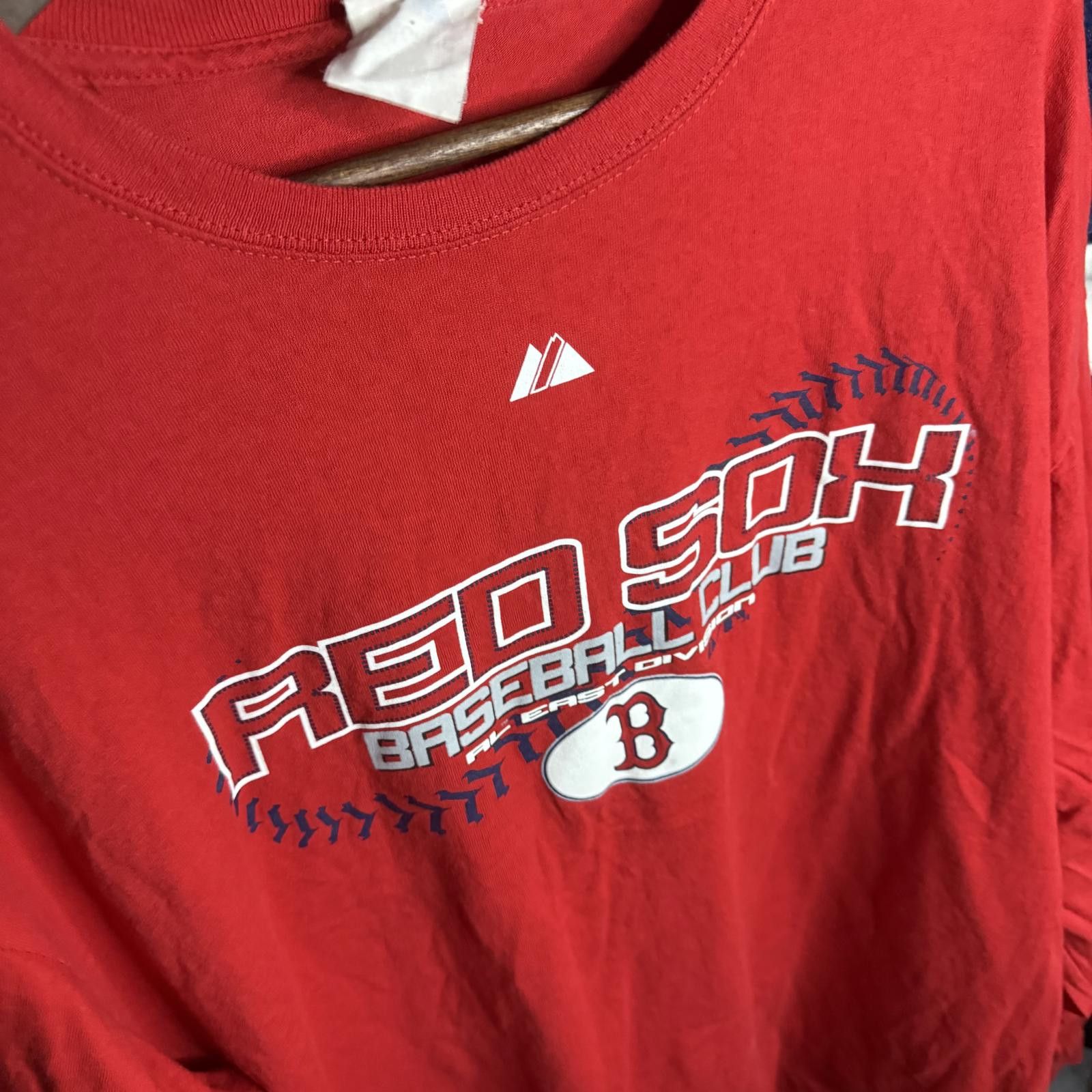 Majestic Majestic Red Sox Baseball Club Long Sleeve T-shirt Size US XXL / EU 58 / 5 - 2 Thumbnail
