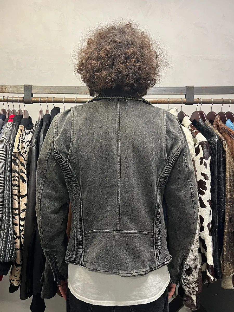 Diesel Diesel Raw Grey Denim Perfecto Jacket Size US S / EU 44-46 / 1 - 3 Thumbnail