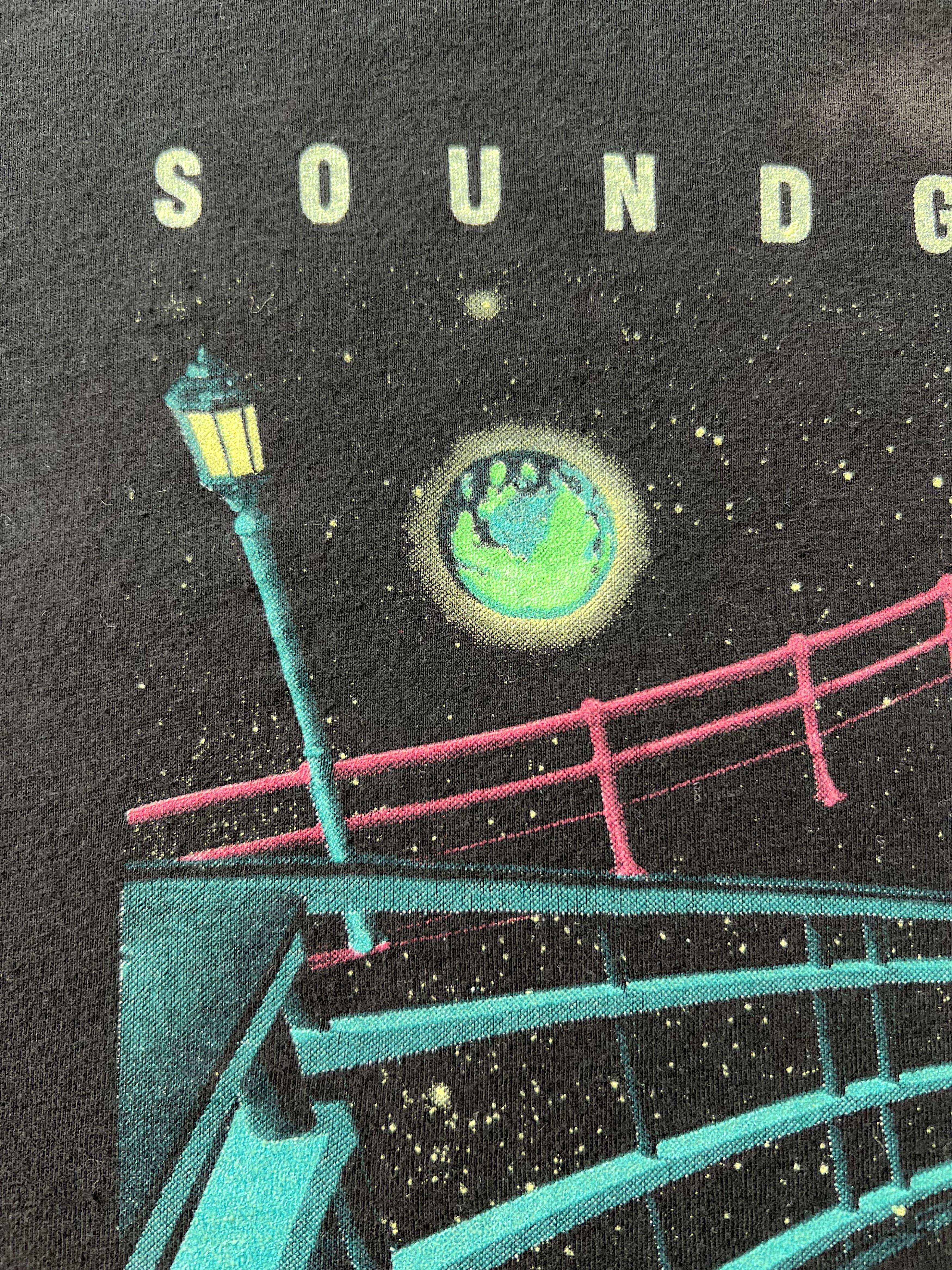 Band Tees Vintage 1994 Soundgarden Superunknown Tour Black T-shirt Size US XL / EU 56 / 4 - 7 Thumbnail