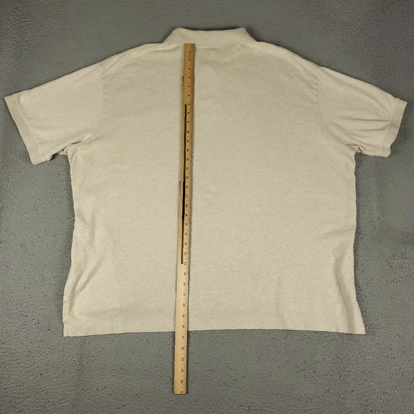 Ralph Lauren Ralph Lauren Polo Shirt Mens Big 2XB Beige Short Sleeve Polo Shirts Polo Shirt Beige 2XB Men's Classic Polo Ralph Lauren Size US XXL / EU 58 / 5 - 4 Thumbnail