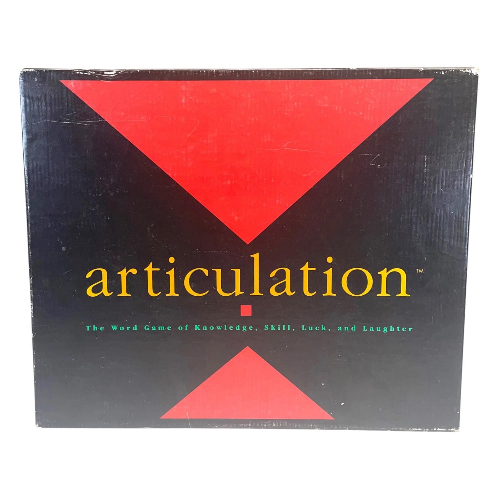 Other Articulation Board Game Vintage 1980s 100% Complete Hasbro Size ONE SIZE - 1 Thumbnail