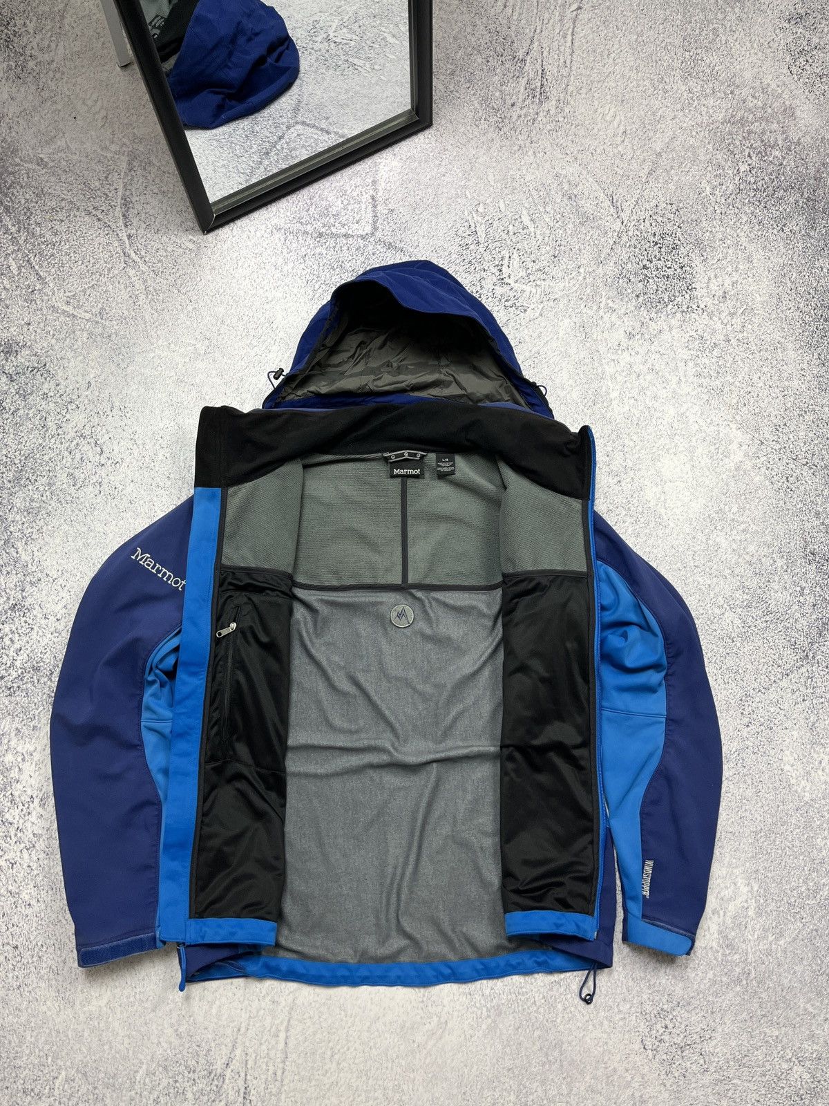 Marmot × Vintage Marmot Super Hero Softshell Windstopper Jacket Gorpcore Rare Size US L / EU 52-54 / 3 - 16 Thumbnail