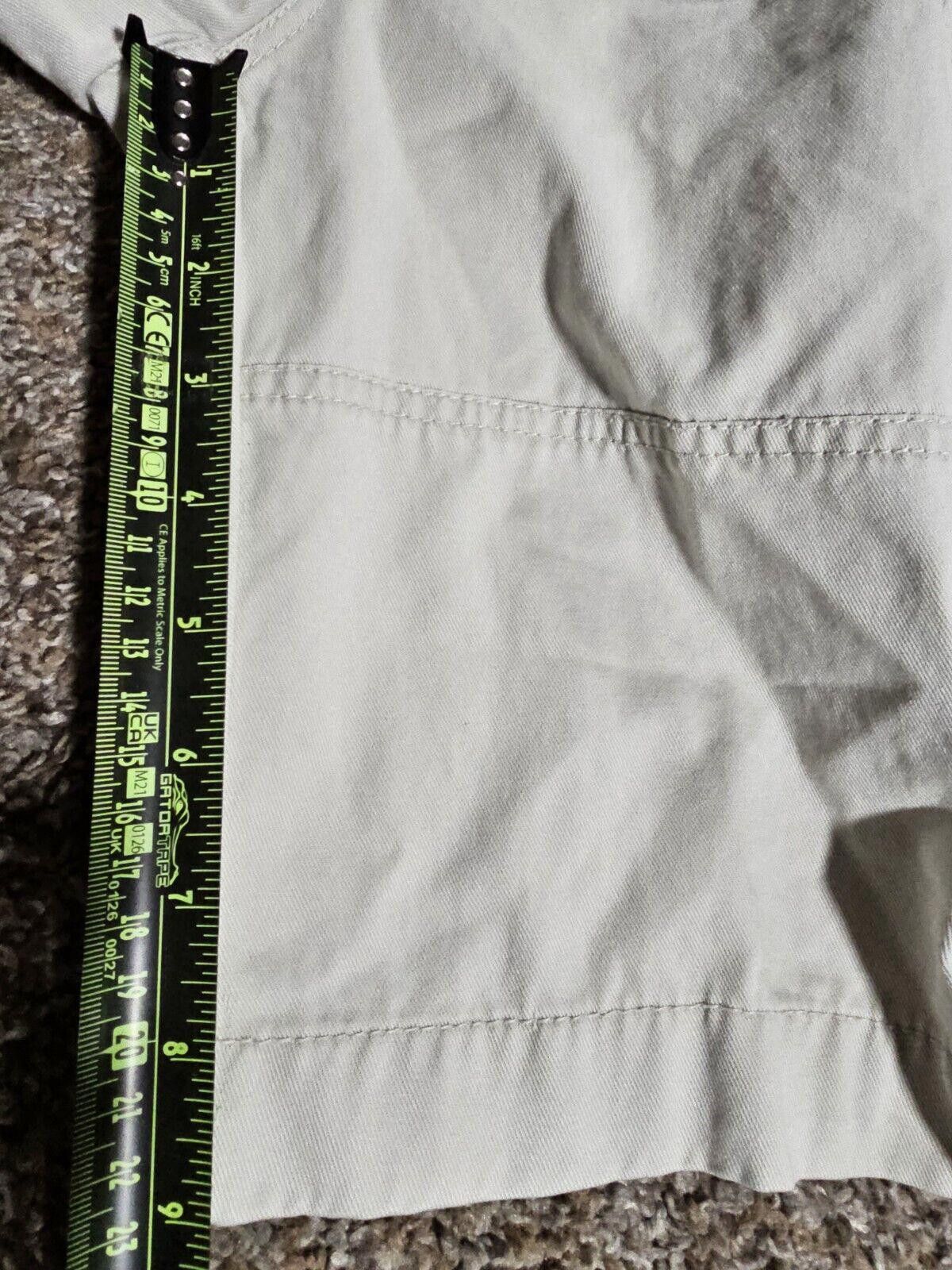 Consensus Sportswear Consensus Authentic Heritage cargo shorts 34 Ivory Khaki Size US 34 / EU 50 - 3 Thumbnail