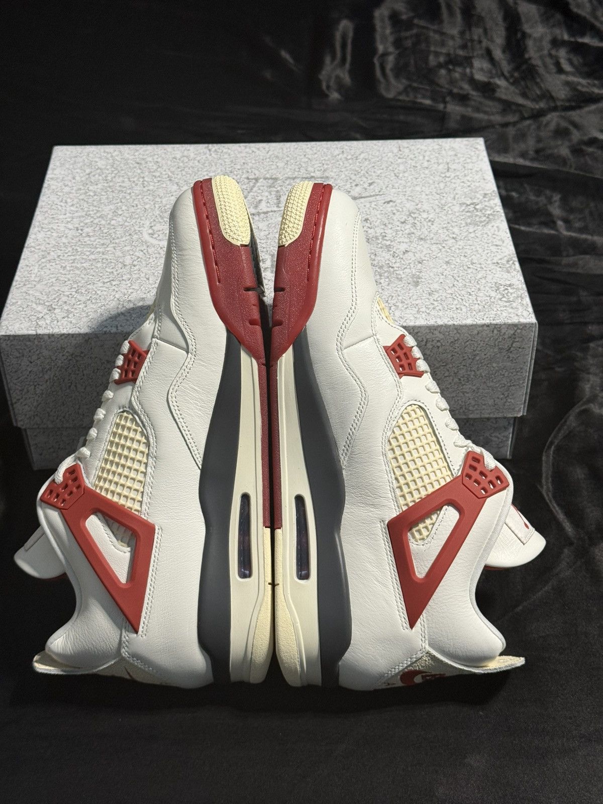 Nike Air Jordan 4 Retro OG SP Nigel Sylvester Brick After Brick Size US 12.5 / EU 45-46 - 4 Thumbnail