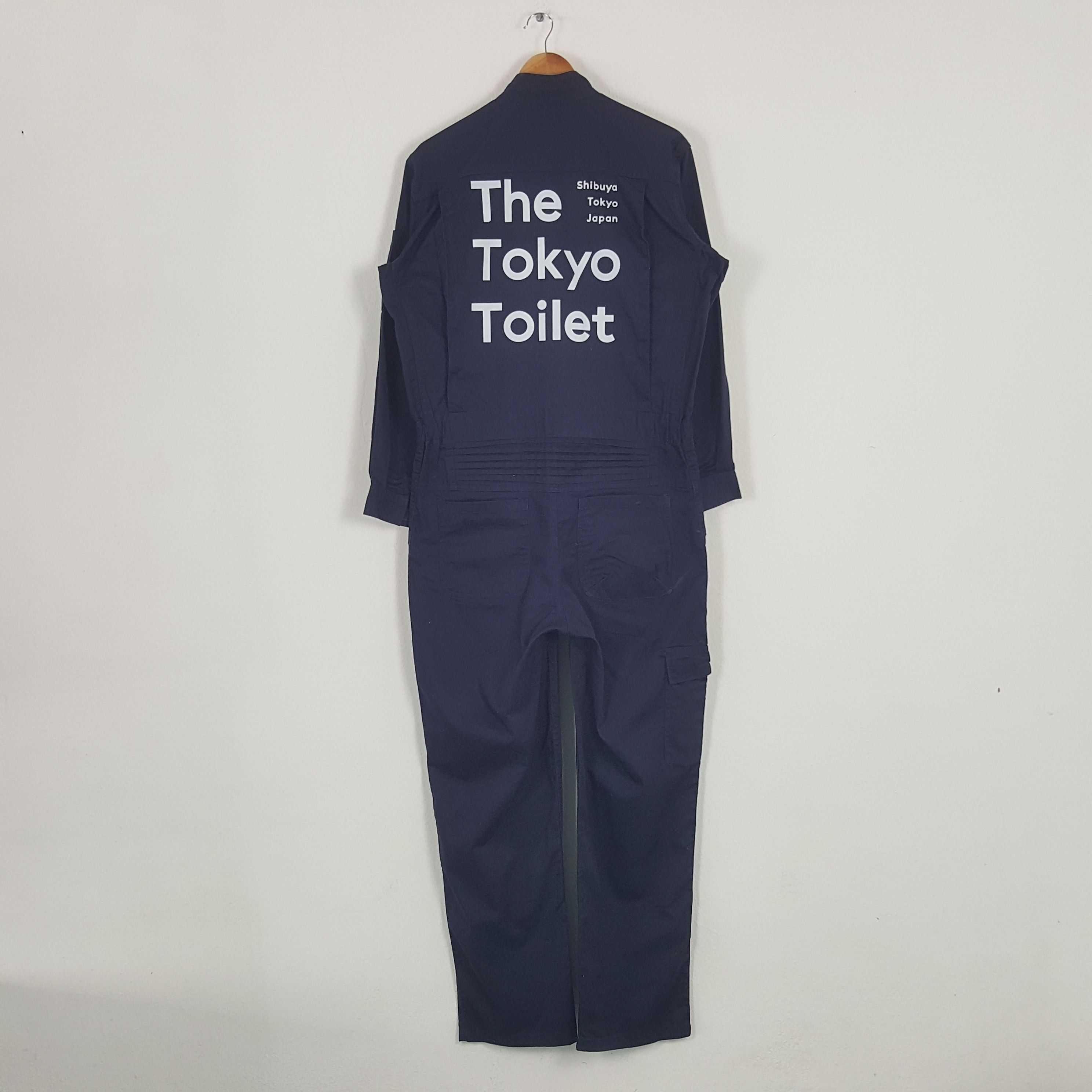 Japanese Brand × Vintage Vintage The Tokyo Toilet Japanese Brand Coverall Jacket Size US M / EU 48-50 / 2 - 1 Thumbnail