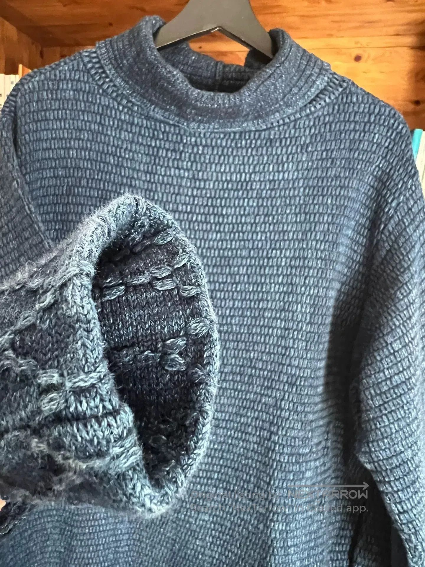 Porter Classic porter classic blue knit high-neck sweatshirt. Size US M / EU 48-50 / 2 - 5 Thumbnail