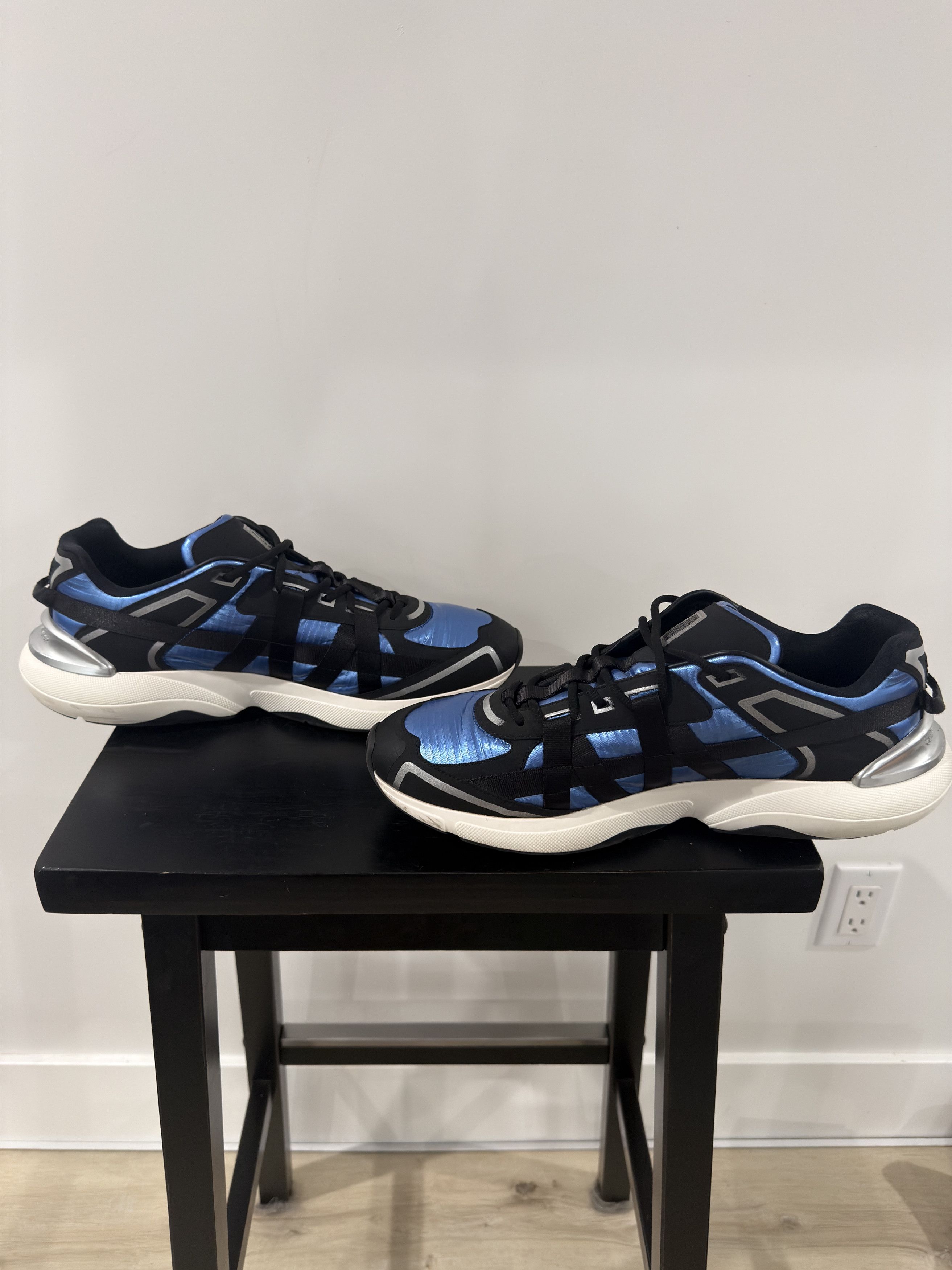 Club Sorayama × Dior Dior x Sorayama B24 Runtek Blue/Black Size US 13 / EU 46 - 8 Thumbnail