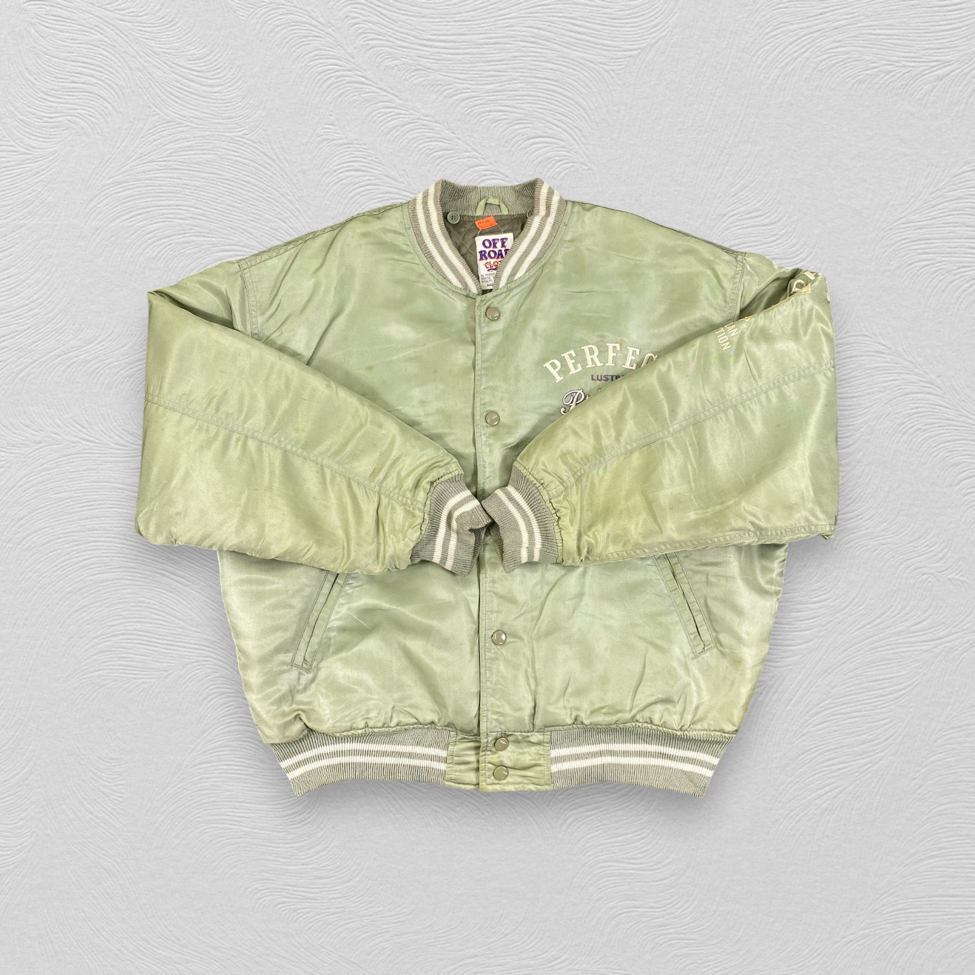 Other Vintage Off Road Cloth Bomber Jacket -J085 Size US L / EU 52-54 / 3 - 4 Thumbnail