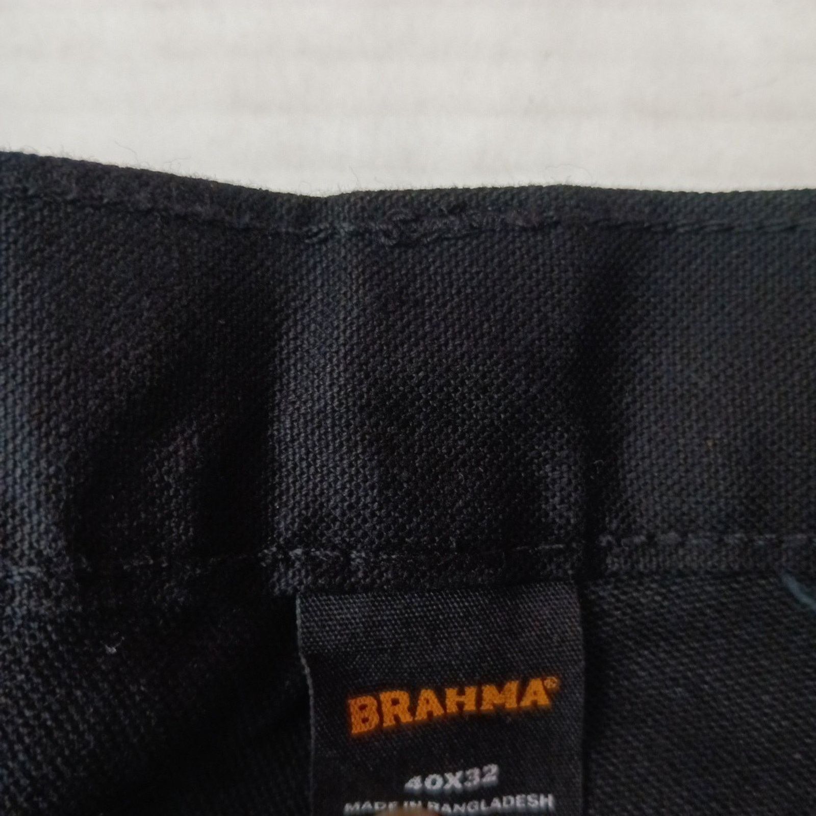 Other Brahma Work Carpenter Pants Men's Size 40x32 Black Relaxed Size US 40 / EU 56 - 4 Thumbnail