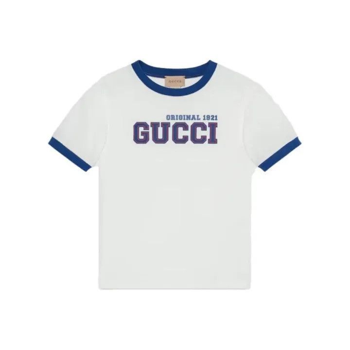 Gucci Gucci Children's Logo Print T-Shirt -2506