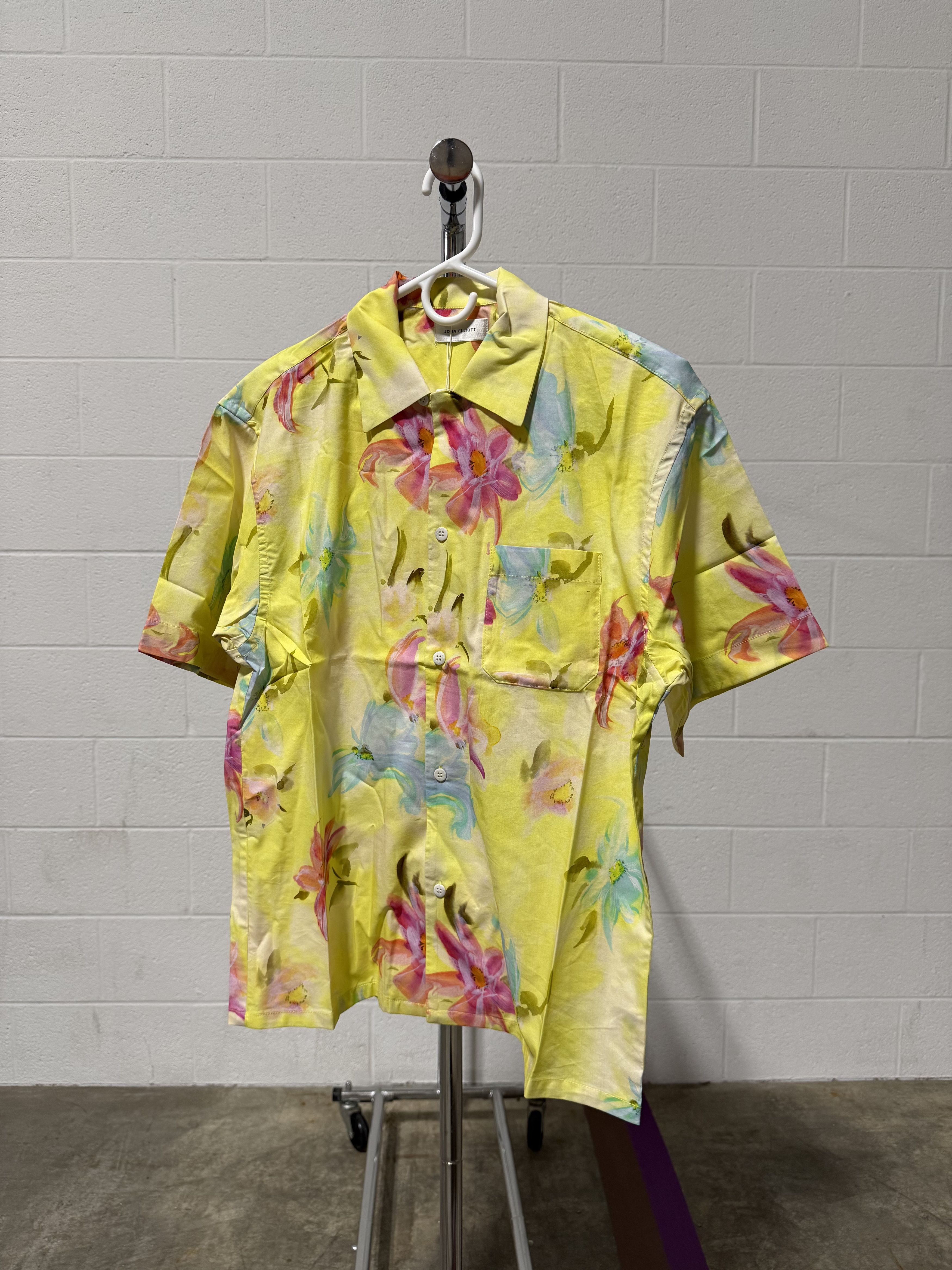 John Elliott Camp Shirt 'Twisted Sun'